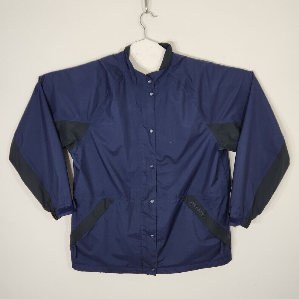 Women's Dryjoys By Footjoy Jacket Size Large Blue Golfing